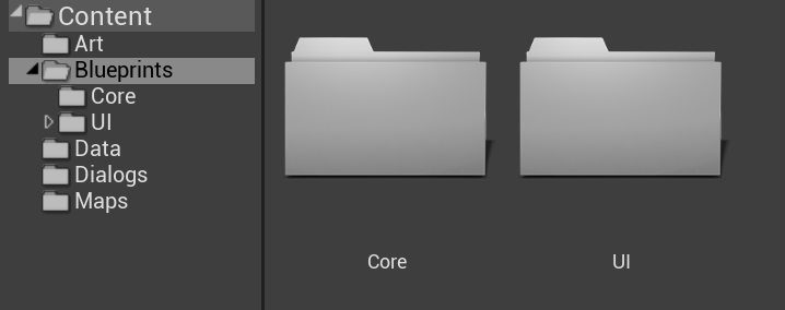 Core Folder Structure