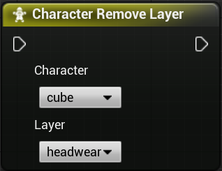 Character Remove Layer Node Visual